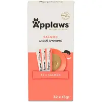 Applaws Slikkbar Laksesnack For Katt 4x8x15g