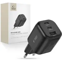 Tech-Protect NCA100W-GaN PD 3.2 100W / QC3.0 wall charger - black