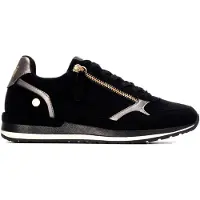 Xti for woman. 14636803-NEGRO Sneakers 146368 black (37), 3 to 5 cm, Laces, Zip, Casual