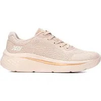 Xti for woman. 14612002-BEIGE Beige sneakers 146120 (36), Fabric, Flat, Laces, Casual