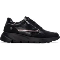 Xti for woman. 14611103-NEGRO Sneakers 146111 black (38), 3 to 5 cm, Zip, Casual