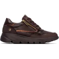 Xti for woman. 14611102-MARRON Brown sneakers 146111 (40), 3 to 5 cm, Zip, Casual