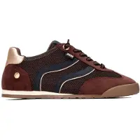 Xti for woman. 14615601-MARRON Brown sneakers 146156 (37), Fabric, Flat, Laces, Casual