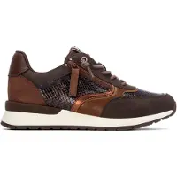 Refresh for woman. 17610904-MARRON Brown sneakers 176109 (41), Flat, Zip, Casual