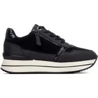 Refresh for woman. 17611305-NEGRO Sneakers 176113 black (36), Flat, Laces, Casual