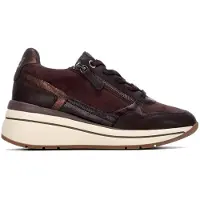 Xti for woman. 14616901-MARRON Brown sneakers 146169 (41), 5 to 8 cm, Laces, Zip, Casual