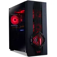 Acer Nitro 70 N70X3D-100 - Tower gaming - Ryzen 7 9800X3D / inntil 5.2 GHz - RAM 32 GB - SSD 1.024 TB - GeForce RTX 5070 - Gigabit Ethernet, 2.5 Gigabit Ethernet, IEEE 802.11ax (Wi-Fi 6), IEEE 802.11