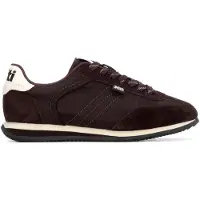 Xti for woman. 14614901-MARRON Brown sneakers 146149 (38), Flat, Laces, Casual