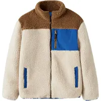 Name it Blokkfarging Teddyjakke