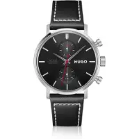 HUGO Takeoff 1530465 43mm 5atm Quartz Analogical Klokke
