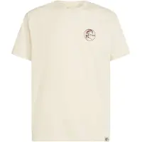 O'Neill O'Riginals Retro Back Print T-skjorte hvit