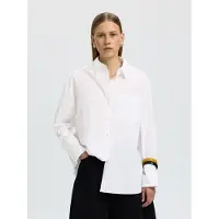 Selected Dannie Oversized Skjorte Med Lange Ermer