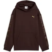 Puma Essentials Tape Relaxed Hoodie Youth, Shop, Chocolate Fondue, 11-12Y