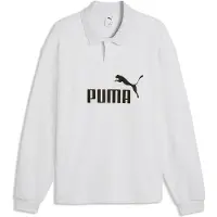 Puma Essentials Elevated No. 1 Relaxed Polo Men, Clothing, White Glow Heather, S