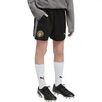 Puma Manchester City Training Shorts Youth, Clothing, Black/Cast Iron, 13-14Y