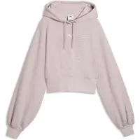 Puma Essentials Cropped Balloon Sleeve Hoodie Women, Clothing, Misty Pink, S