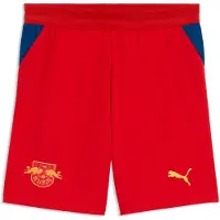 Puma RB Leipzig 26/27 Shorts Youth, Shop, Red/Elektro Blue, 5-6Y