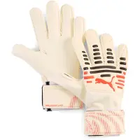 Puma FUTURE Match NC Goalkeeper Gloves Unisex, Accessories, Sugared Almond/Black/Ultra Red, 6