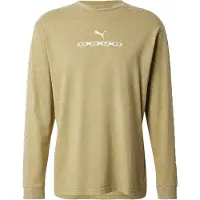 Puma Run Culture Collective Long Sleeve Graphic Tee Men, Clothing, Chai Latte, XXL