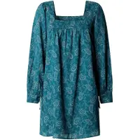 Pepe Jeans for woman. PL9537902 Gemma green dress (M), Casual, Cotton, Long sleeve