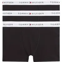Tommy Hilfiger Boxershorts - Bagasjerom - 3-pack - Svart - - 8-10 år (128-140) - Boxershorts