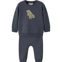 Name it Joggedress - NbmVonne - Ombre Blue/Dino - - 62 - Joggedress