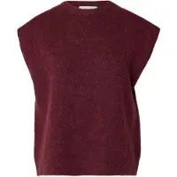 SELECTED WOMEN Lulu Genser Med Korte Ermer