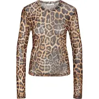 Noisy May Langermet Mesh Topp