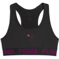 Puma STRONG Bra Youth, Clothing, Black/Fuchsia Glow, 11-12Y