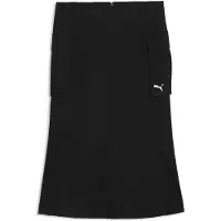 Puma Essentials Ripstop Midi Cargo Skirt Women, Clothing, Black, M