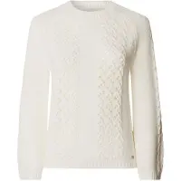 Pepe Jeans for woman. PL7000204 Aveline off-white sweater (XS), Casual, Cotton, Long sleeve