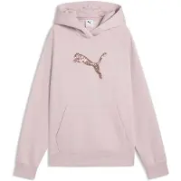 Puma Essentials Sequins Hoodie Women, Clothing, Misty Pink, M