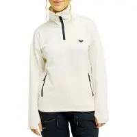 Roxy Snowstride Half-Zip Fleecejakke hvit