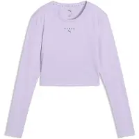 Puma x HYROX PWRMODE Cropped Long Sleeve Tee Women, Clothing, Light Lavender, S