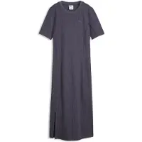 Puma HER Slim Rib Dress Women, Clothing, Inky Depths, XS
