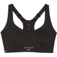 Puma x HYROX PWRMODE Sports Bra Women, Clothing, Black, L