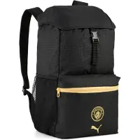 Puma Manchester City ftblCulture 24L Backpack, Football, Black/Flaxen, OSFA