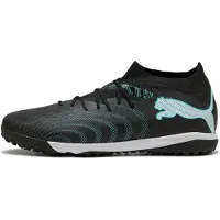 Puma FUTURE 9 MATCH TT Football Boots Unisex, Shoes, Black/Intense Mint/White, 36