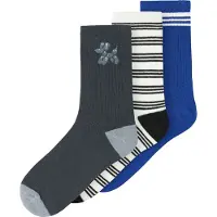 Name it Sokker - 3-pack - NkmNicolo - Surf nettet/Cloud danser - - 31/33 - Sokker