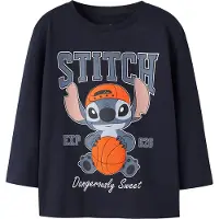 Name it Genser - NmmAmdres - Stitch - Navy Blazer - - 5 år (110) - Genser
