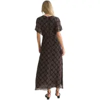 Scotch & Soda Ufu01638t Kortermet Midi-kjole