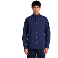 Timberland Poplin Skjorte Med Lange Ermer