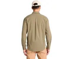 Timberland Poplin Skjorte Med Lange Ermer