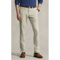 Ralph Lauren for man. 710778778003 Beige Slim Fit stretch twill pants (40/34), Casual, Cotton