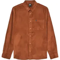 Quiksilver Smoke Trail Cord Skjorte Med Lange Ermer