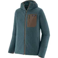 Patagonia R1 Air Full-Zip Hoody Fleecejakke blå
