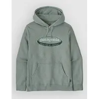 Patagonia 95 Oval Logo Uprisal Hettegenser grønn