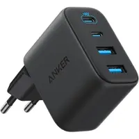 Anker Zolo 50W vegglader - 2x USB-C, 2x USB-A - svart