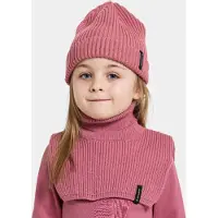 Didriksons Hals - Strikk/Rib - Delfinen - Heather Rosa - - 1-3 år (80-98) - Hals