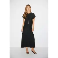 Gina Tricot  - Long dress - Maxikjoler - Svart - XL - Dame